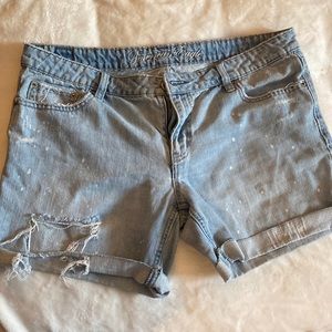 American eagle jeans low rise shorts